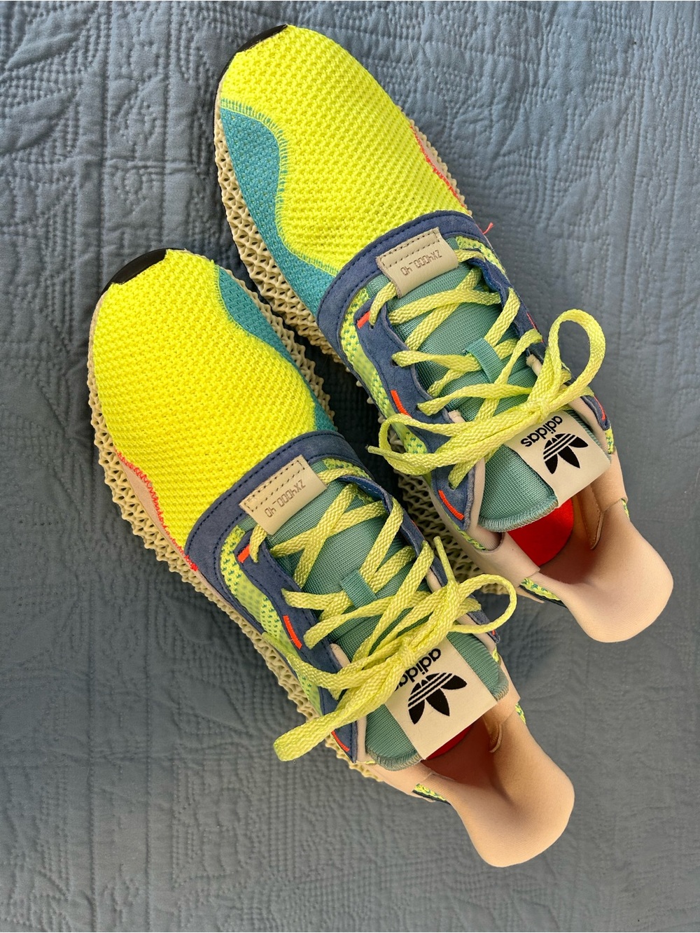 adidas ZX 4000 4D "Easy Mint" Running Shoes